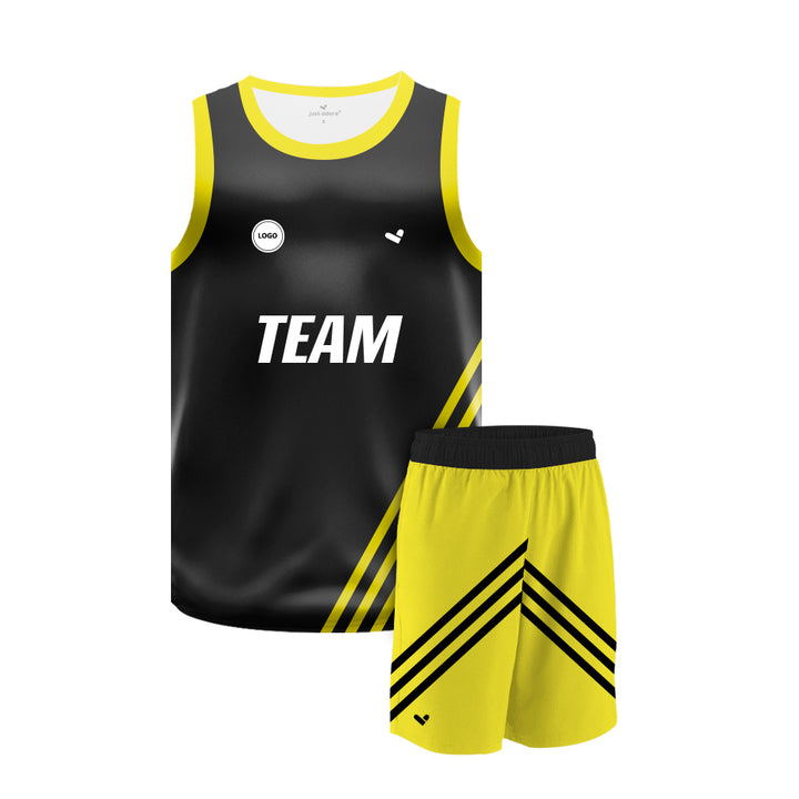 Full sublimation Basketball Jersey and shorts, MOQ 6 Pcs - Just Adore