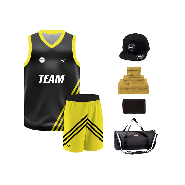 Full sublimation Basketball Jersey and shorts, MOQ 6 Pcs - Just Adore