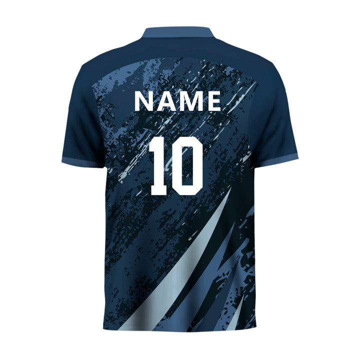 Sublimation printed cricket polo jersey, MOQ 11 Pcs - Just Adore