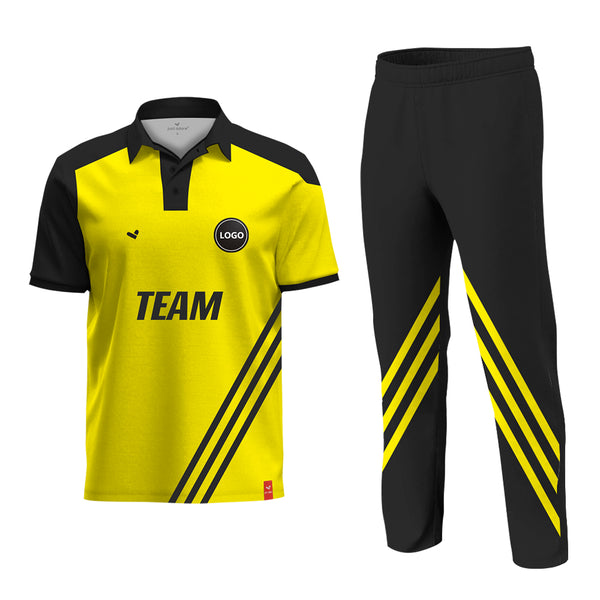 Multi Printed Cricket Team Uniform Set - Full Sublimation, MOQ - 11 Sets - Just Adore