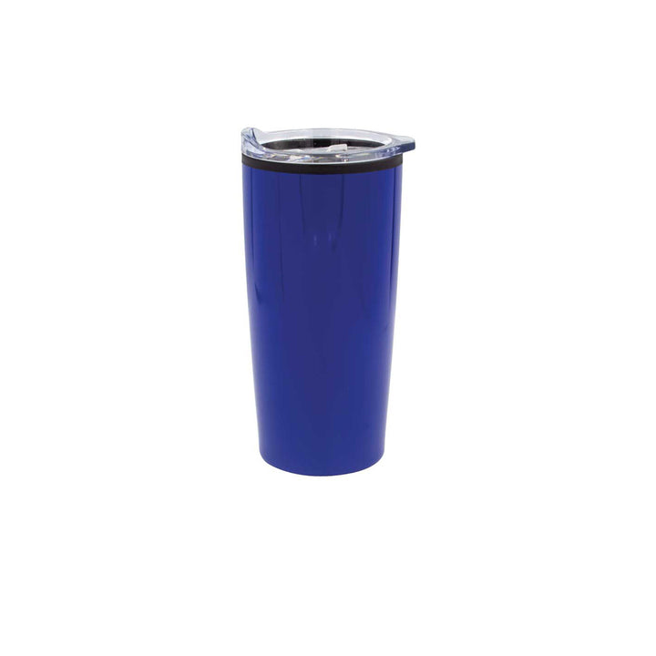 Double-Wall Travel Mugs with Clear Lid, Blank - Just Adore