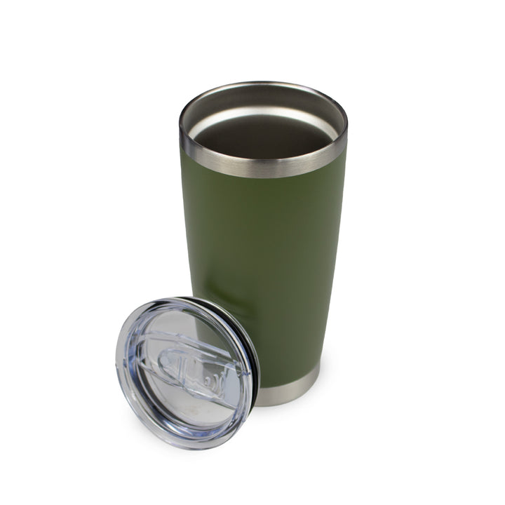 20 Oz Travel Tumbler with slider Lid. Insulated, Stainless steel - Just Adore