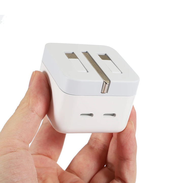 Charger Adapter, 35W Dual USB C, Super Fast charging 2 devices Simultaneously - Just Adore