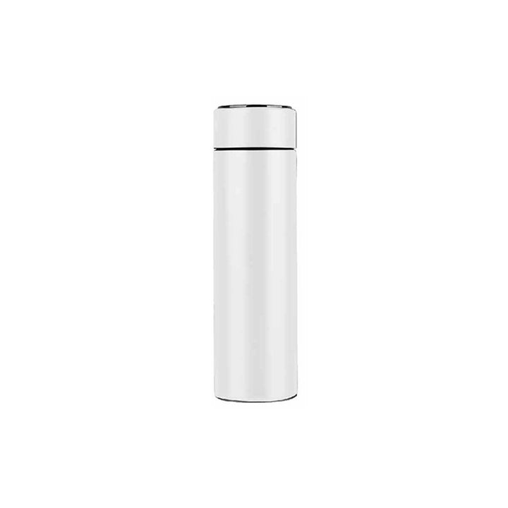 Double Wall Vacuum Insulated Tumbler with LED Temperature Display, Blank - Just Adore