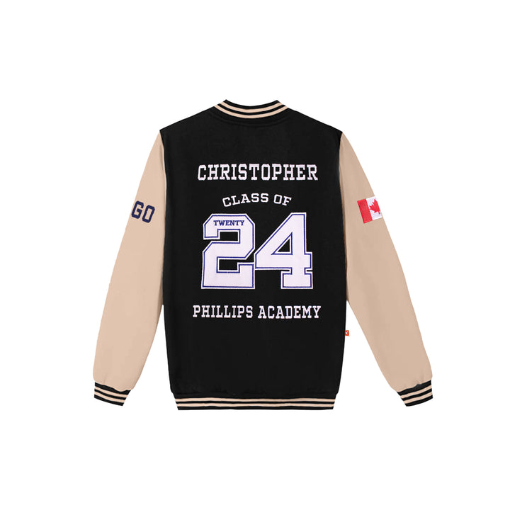 Custom made Varsity Jackets - MOQ 24 pcs (Mixed Sizes) - Just Adore