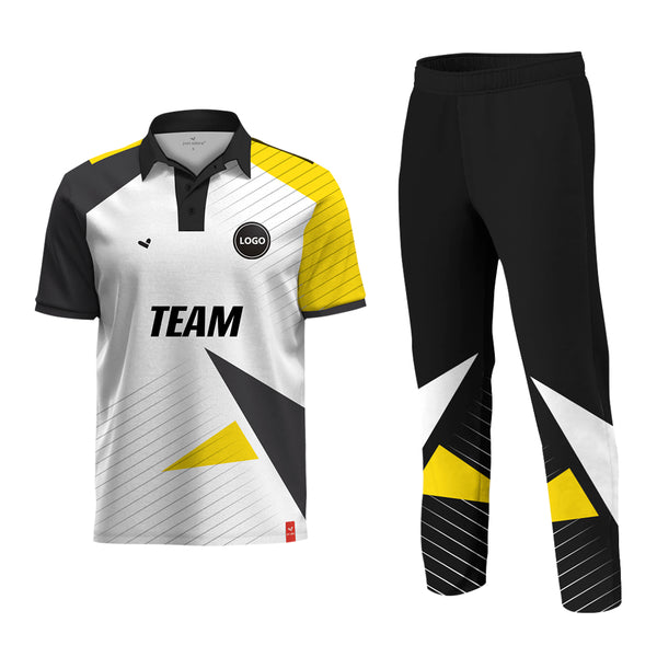 Full Sublimation Printed Cricket Team Uniform set , MOQ - 11 Sets - Just Adore