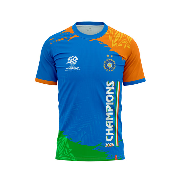 Indian Cricket Team T20 world cup 2024 Champions Jersey - Just Adore