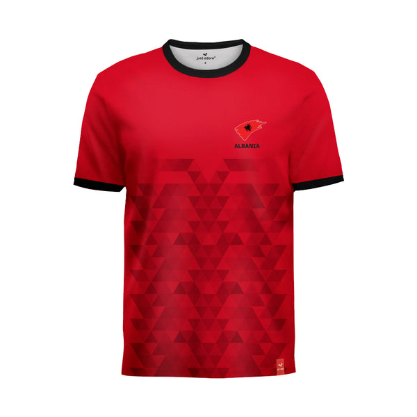 Albania Football Team Fans Home Jersey - Just Adore