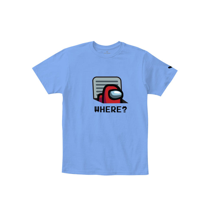 Among Us Where T-shirt - Kids - Just Adore