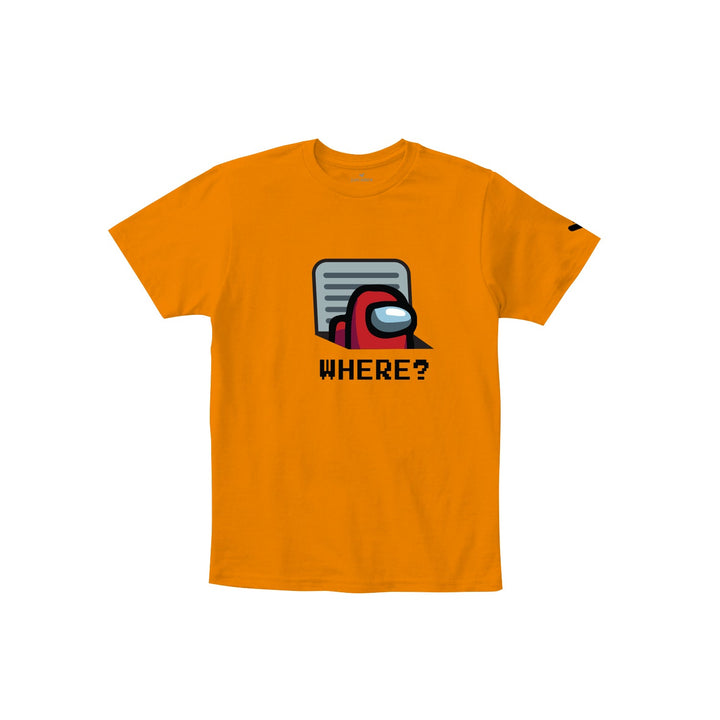 Among Us Where T-shirt - Kids - Just Adore