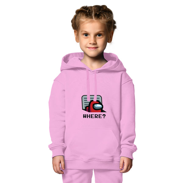 Among Us Character With Where Hoodie - Kids - Just Adore