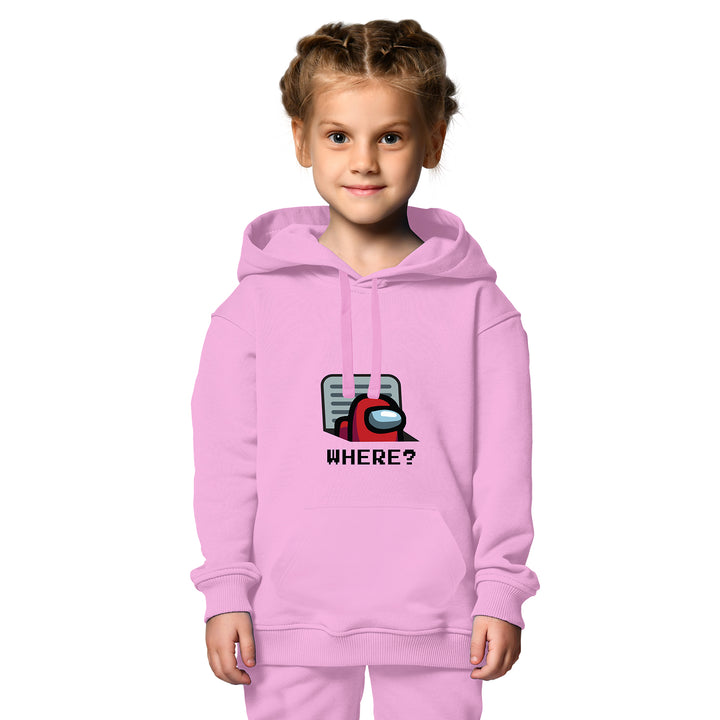 Among Us Character With Where Hoodie - Kids - Just Adore