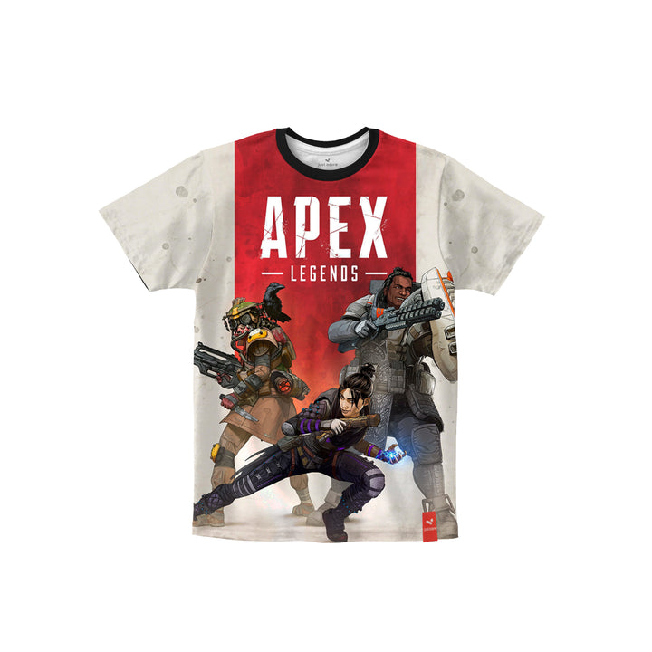 Apex Legends Battle Sublimation Printed Kids Tshirt - Just Adore