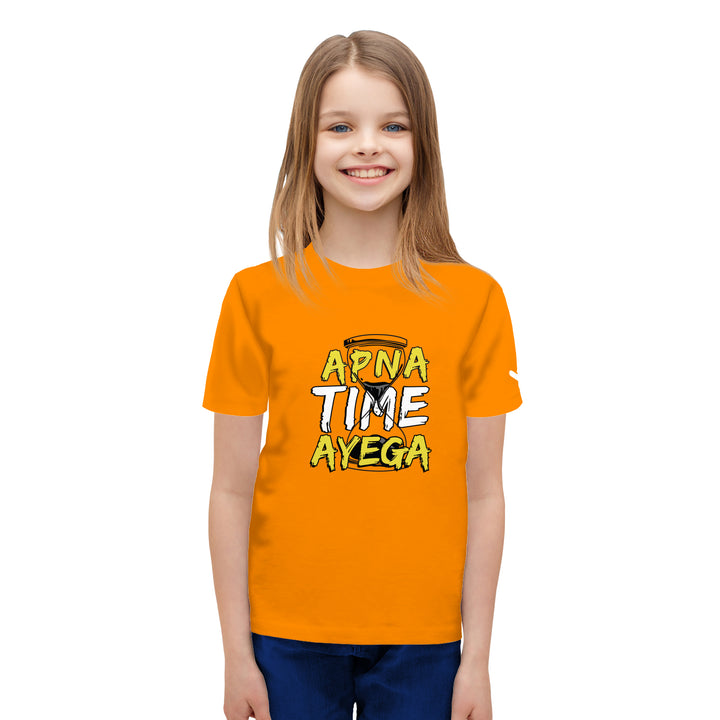 Apna Time ayega Kids Tshirt - Just Adore