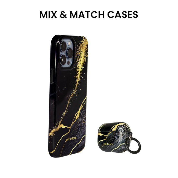 Black Gold - Airpods Pro Case - Just Adore