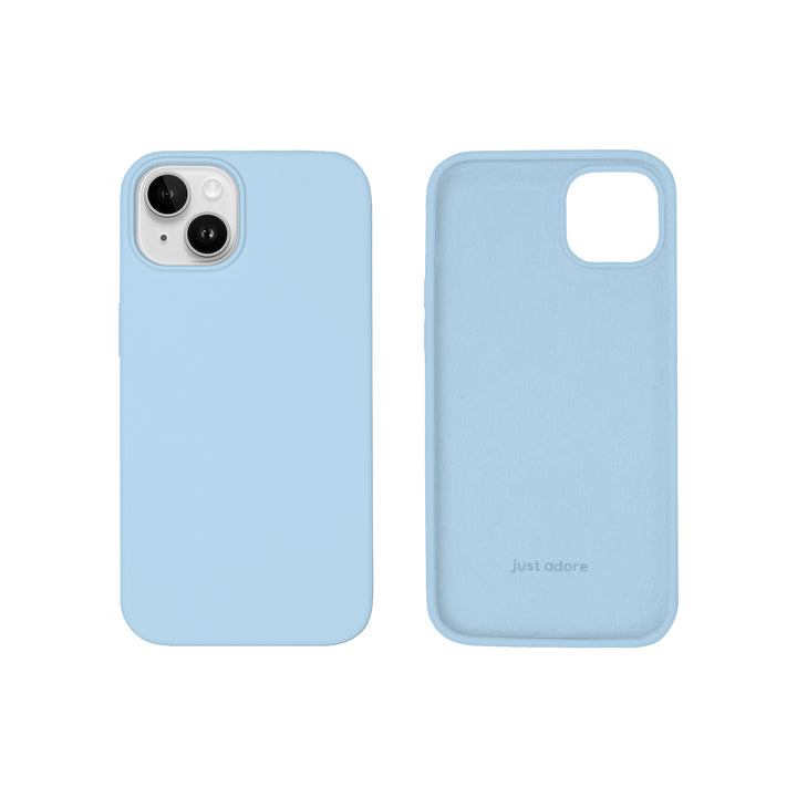 Silicone Case for iPhone 14 Plus, Matt Finish, Hard Case - 10 Colors - Just Adore