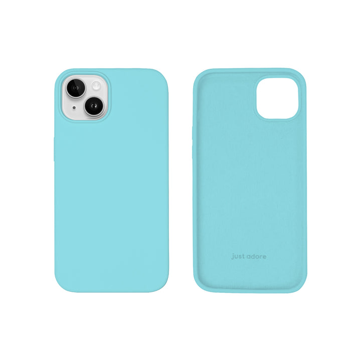 Silicone Case for iPhone 14 Plus, Matt Finish, Hard Case - 10 Colors - Just Adore