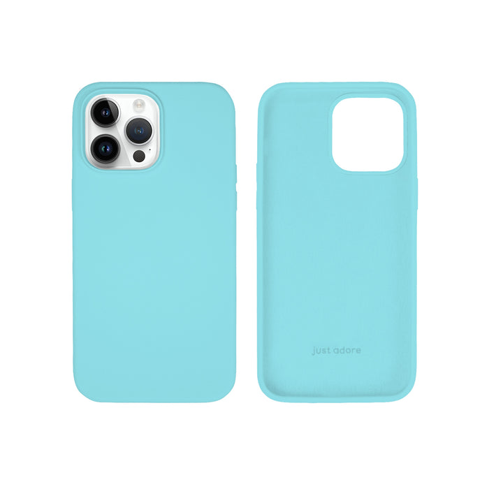 Silicone Case for iPhone 14 Pro Max, Matt Finish, Hard Case - 10 Colors - Just Adore