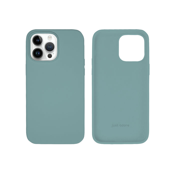 Silicone Case for iPhone 14 Pro Max, Matt Finish, Hard Case - 10 Colors - Just Adore