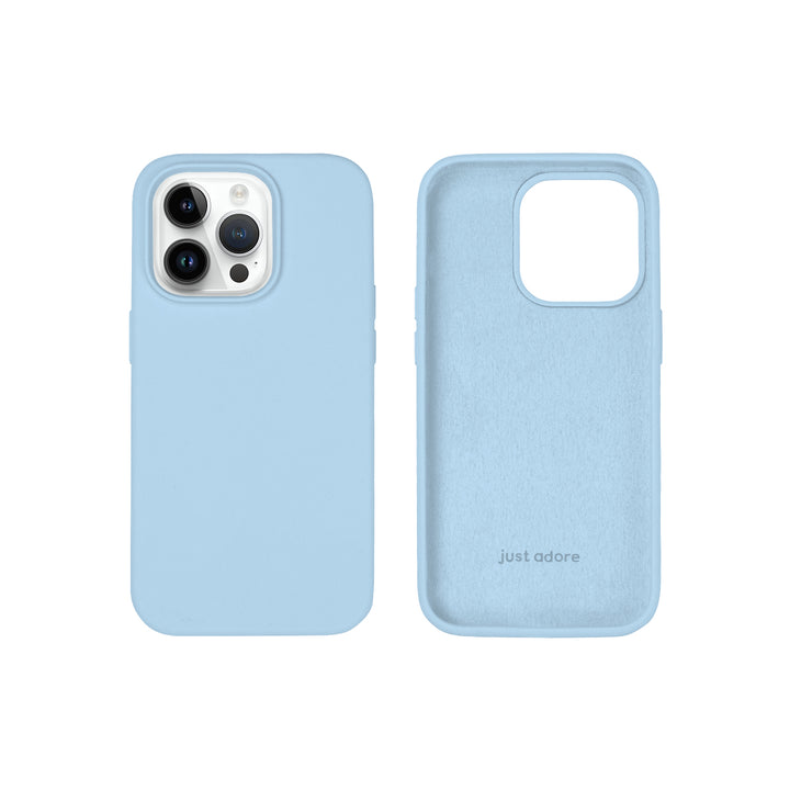 Silicone Case for iPhone 14 Pro, Matt Finish, Hard Case - 10 Colors - Just Adore