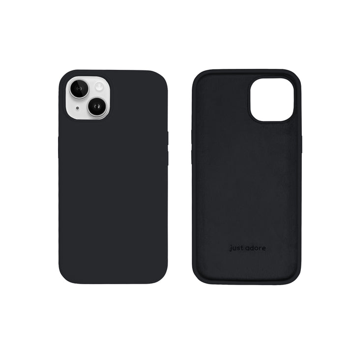 Silicone Case for iPhone 14, Matt Finish, Hard Case - 10 Colors - Just Adore