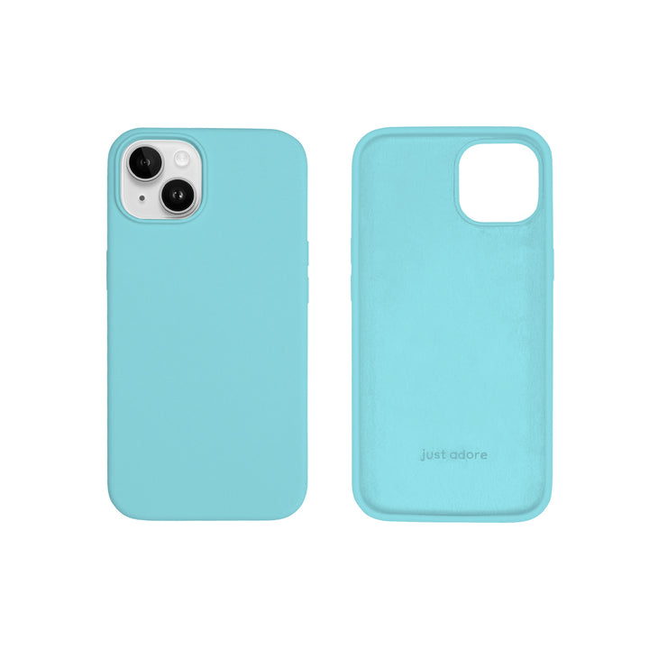 Silicone Case for iPhone 14, Matt Finish, Hard Case - 10 Colors - Just Adore