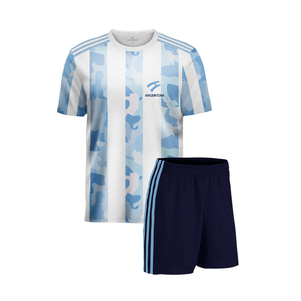 Argentina Football Team Fans 2021 Jersey Set - Just Adore