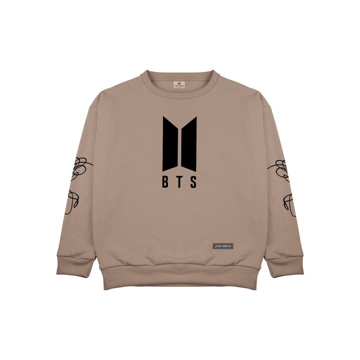 Oversized Women BTS Sweatshirt - Just Adore