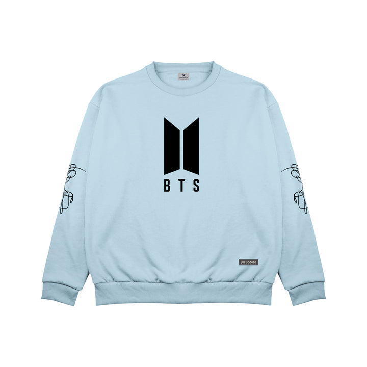 Oversized Men BTS Sweatshirt - Just Adore