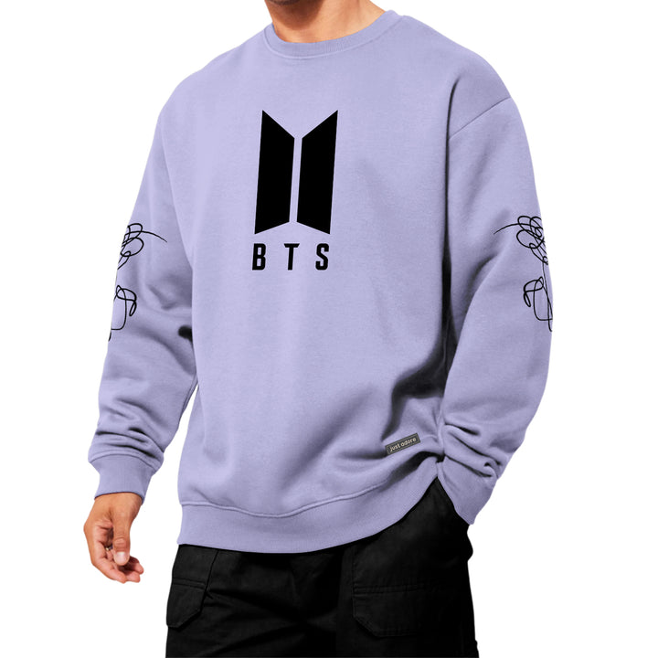 Oversized Men BTS Sweatshirt - Just Adore