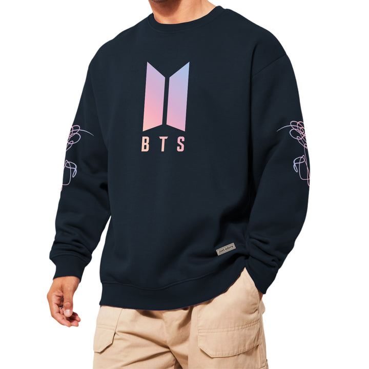 Oversized Men BTS Sweatshirt - Just Adore