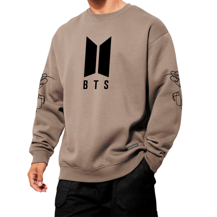 Oversized Men BTS Sweatshirt - Just Adore