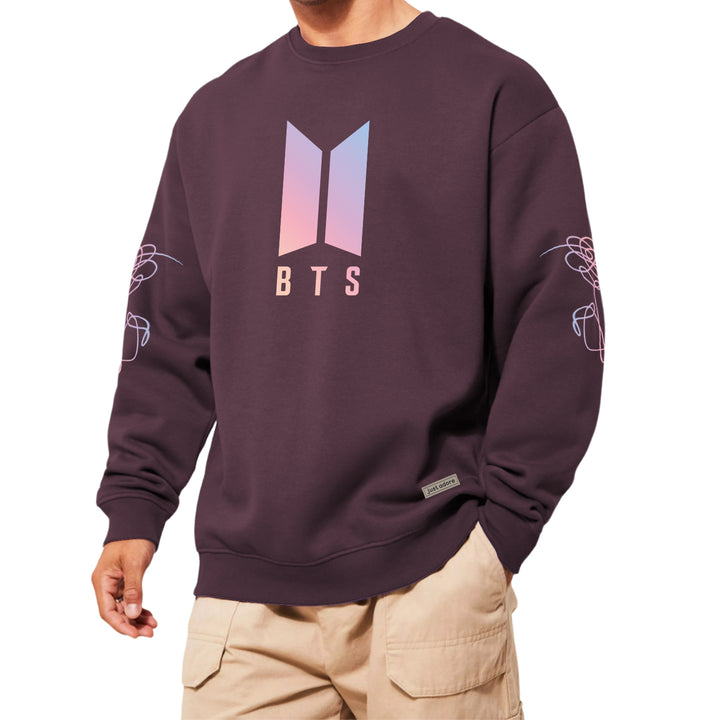 Oversized Men BTS Sweatshirt - Just Adore