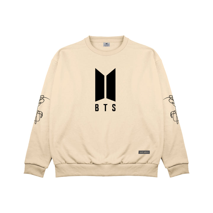 Oversized Men BTS Sweatshirt - Just Adore