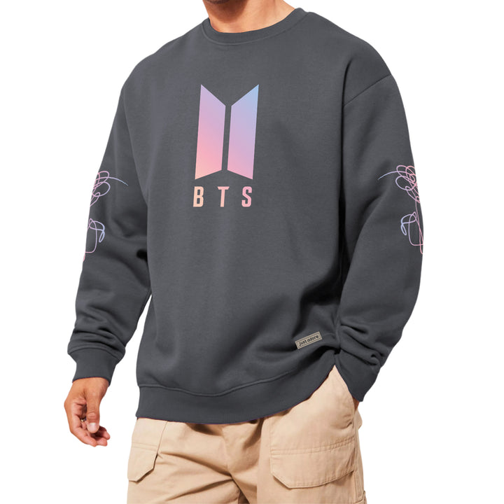 Oversized Men BTS Sweatshirt - Just Adore