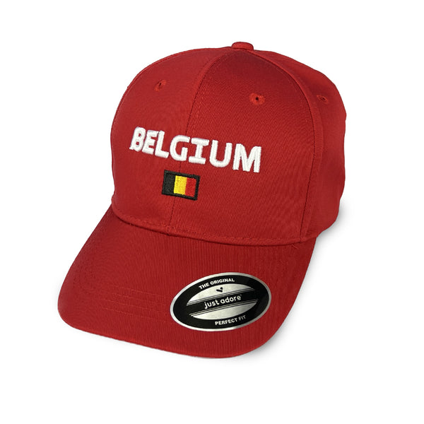 Belgium Soccer Fans Cap - Just Adore