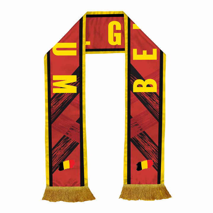 Belgium Football Team Fan Scarf - Just Adore