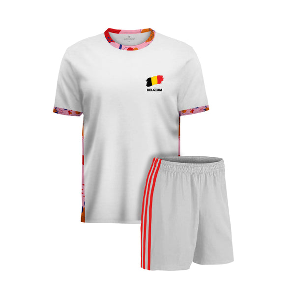 Belgium Football Team Fans Away Jersey Set - Just Adore