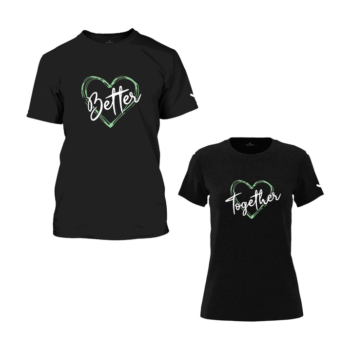 Better Together Couple T shirt - Organic - Just Adore