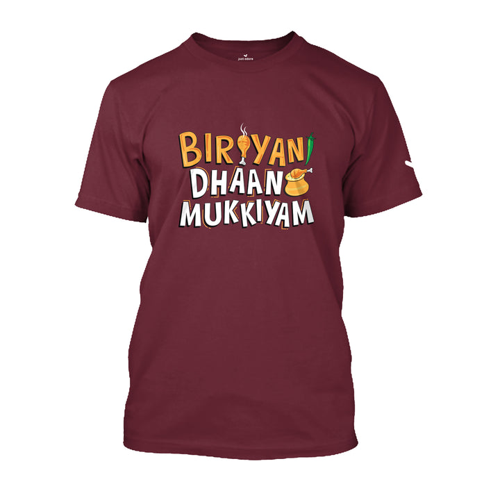 Biriyani dhaan mukkiyam Tshirt - Unisex - Just Adore