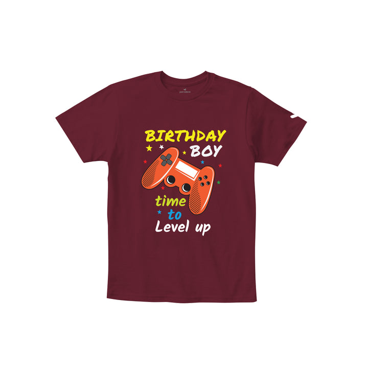 Birthday Level Up T-shirt Boys - Just Adore