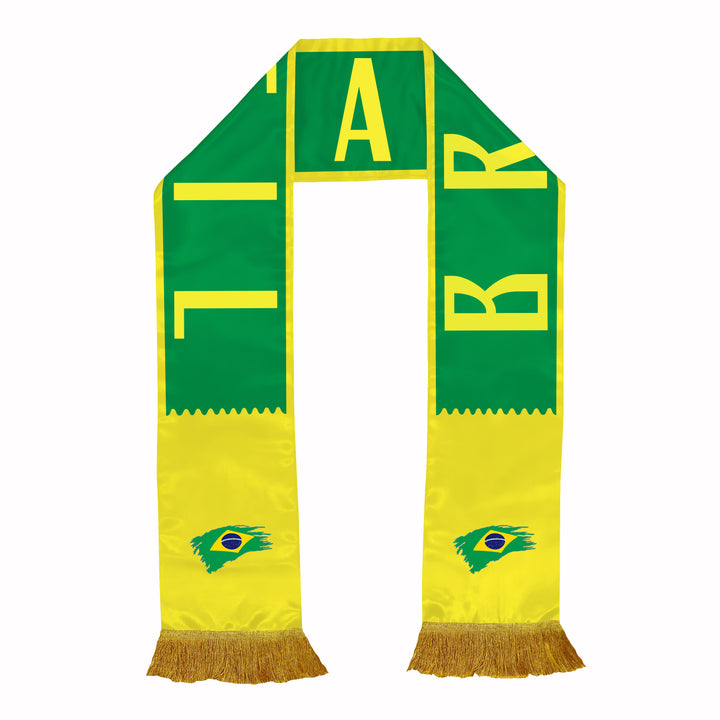 Brazil Football Team Fan Scarf - Just Adore