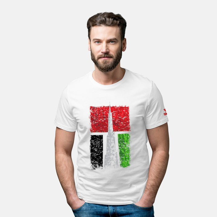 Burj Khalifa Tshirt - Men, Organic - Just Adore