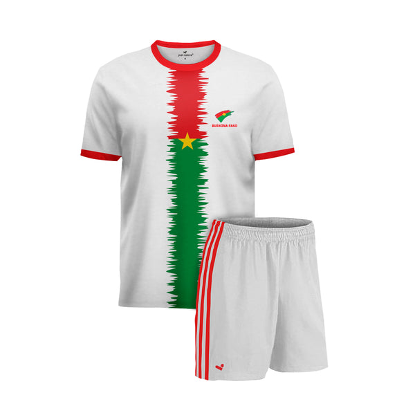 Burkina Faso Football Team Fans Away Jersey Set - Just Adore