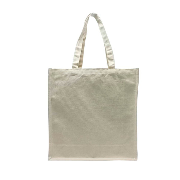 Canvas Bag with Gusset and Base (JACBC), Blank - Just Adore