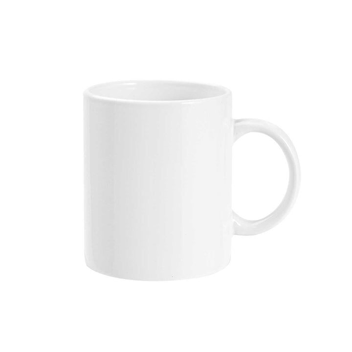 White Sublimation Ceramic Mug, 11 oz - Glossy Finish, Blank - Just Adore