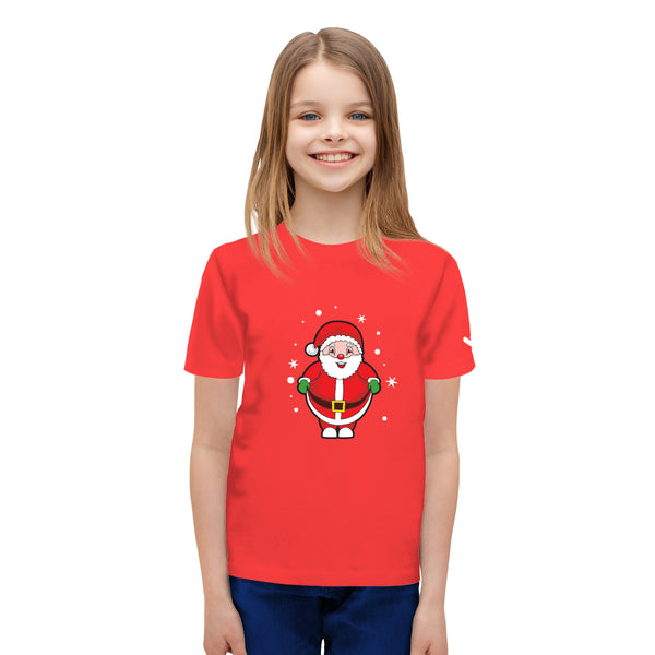 Christmas Santa T-shirt - Kids - Just Adore