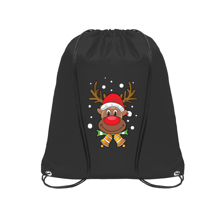 Christmas Deer Drawstring Bag - Just Adore