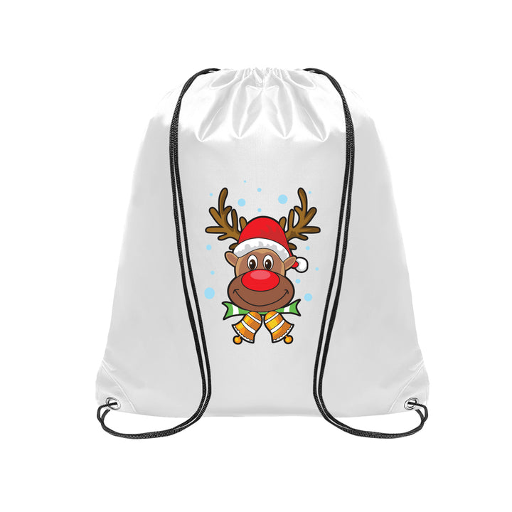 Christmas Deer Drawstring Bag - Just Adore