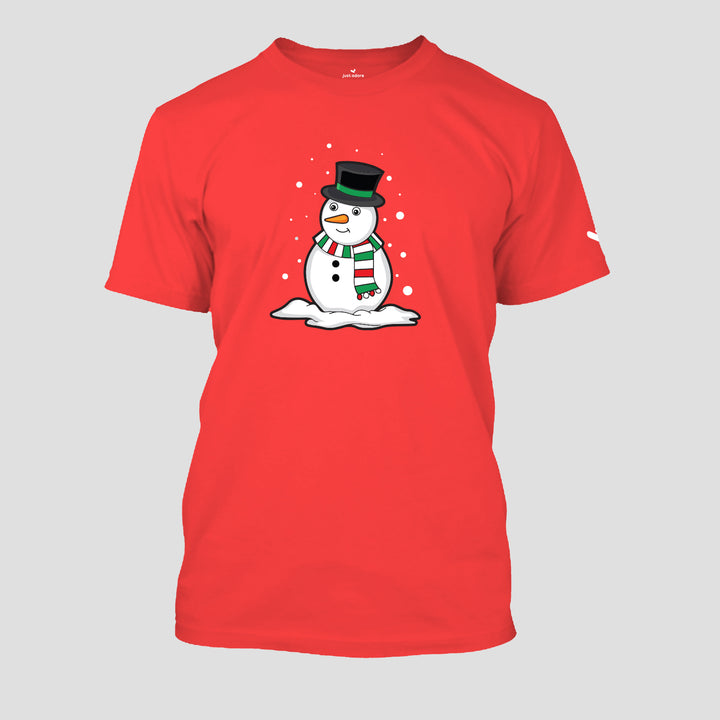 Christmas Snowman T-shirt - Unisex - Just Adore